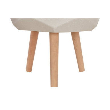 Darnell White Multifaceted Planter