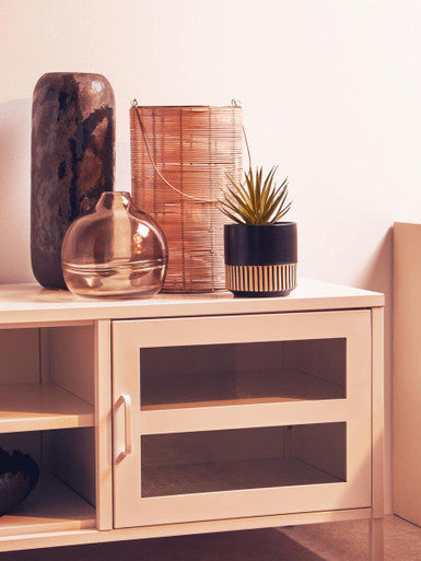 Malacca Medium Hurricane Candle Holder