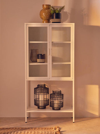 Enzo Large Black Wire Lantern