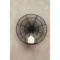Enzo Black Wire Wall Sconce