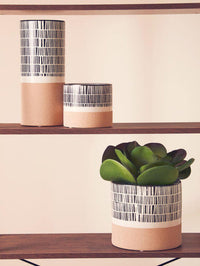 Jada Large Striped Vase