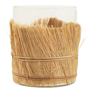 Kuta Natural Medium Candle Holder
