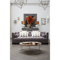 Kensington Townhouse Leather Patchwork Wall Clock