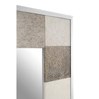 Kensington Townhouse Leather Patchwork Wall Clock