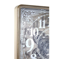 Carlin Antique Gold Square Wall Clock