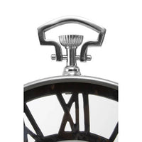 Mateo Nickel Finish Pocket Style Wall Clock