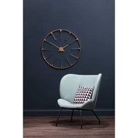 Beauly Gold Finish Round Wall Clock