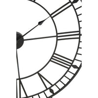Genova Large Black And White Led Wall Clock