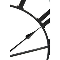 Genova  Black Metal Wall Clock