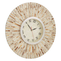Palu Natural Shell Wall Clock