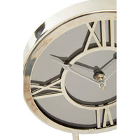 Mateo White Marble Base Clock