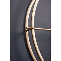 Kent Large Gold Finish Wall Clock