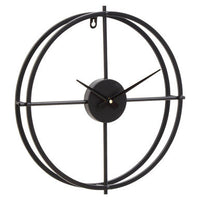 Kent Small Black Finish Wall Clock