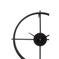 Kent Small Black Finish Wall Clock