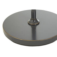 Hampstead Black Finish Floor Lamp With Hints of Gold