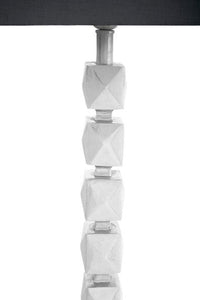 Macey Large Faceted Floor Lamp