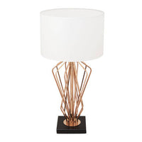 Kensington Townhouse White Shade Table Lamp