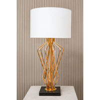 Kensington Townhouse White Shade Table Lamp