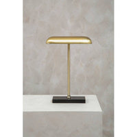 Newton Brass Finish Desk Lamp