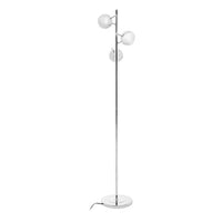 Karter Chrome Finish Table Lamp With Three Lights