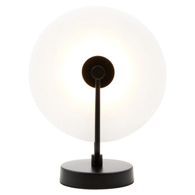 Waldorf White Marble And Black Table Lamp