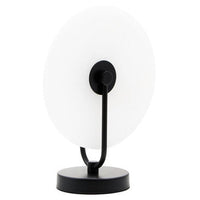 Waldorf White Marble And Black Table Lamp
