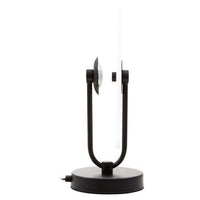 Waldorf White Marble And Black Table Lamp