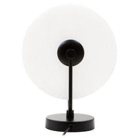 Waldorf White Marble And Black Table Lamp