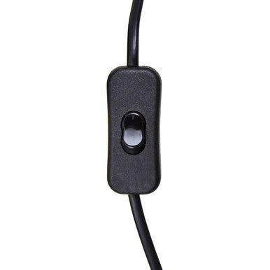 Noa Grey Glass Table Lamp