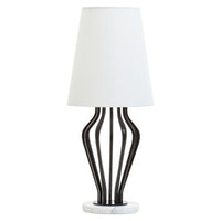 Zada Black And White Table Lamp