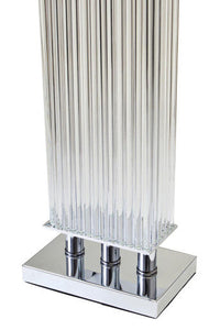 Elana Table Lamp With Matte Silver Base