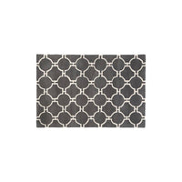 Bosie Kensington Grey & white rug