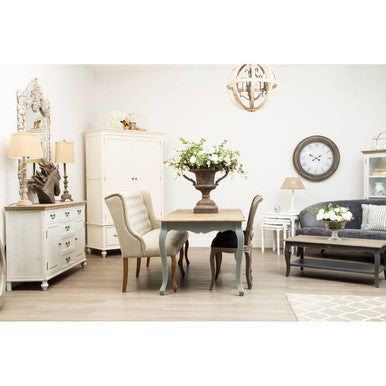 Bosie Hampstead White and Natural Rug
