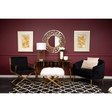 Bosie Hampstead Black and White Rug