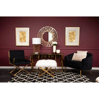 Bosie Hampstead Black and White Rug