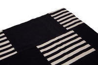Bosie Black And White Rug