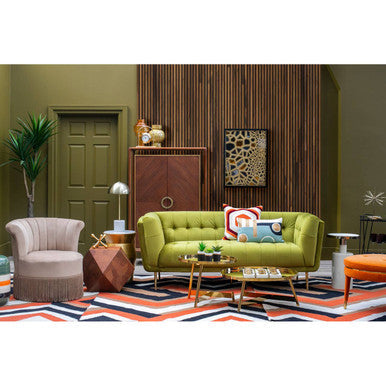 Bosie Villon Rug In Maize Pattern