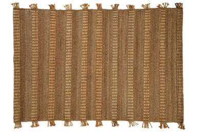 Bosie Jango Eco-Friendly Striped Hemp Rug