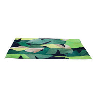 Bosie Safira Large Botanical Hair-on-Leather Rug