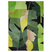 Bosie Safira Large Botanical Hair-on-Leather Rug