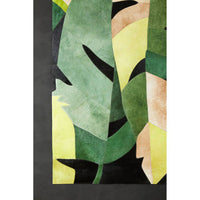 Bosie Safira Large Botanical Hair-on-Leather Rug