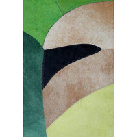 Bosie Safira Large Botanical Hair-on-Leather Rug