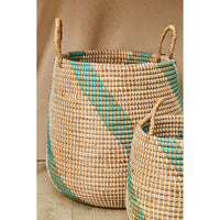 Bora Set of 2 Seagrass Storage Baskets