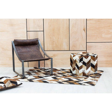Bosie Safira Natural Patchwork Cushion