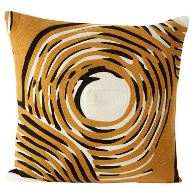 Bosie Ozella Circular Design Embroidered Cushion