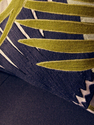 Bosie Ozella Botanical Green Cushion