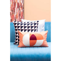 Bosie Ozella Multicolour Rectangular Cushion