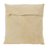 Bosie Safira Botanical Hair on Leather Cushion