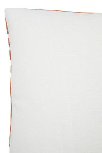 Bosie Ozella Natural And Terracotta Square Cushion