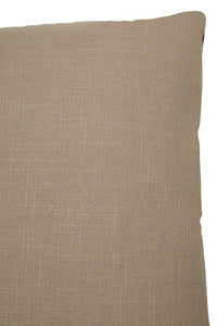 Bosie Ozella Natural And Black Square Cushion